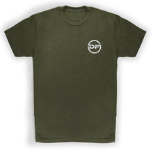 UNISEX DF No Battle, No Victory Army Green w/ White Logos