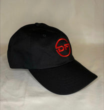 DF Ball Cap Black w/ DF Red Logo