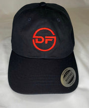 DF Ball Cap Black w/ DF Red Logo