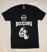 UNISEX DF Boxing T-Shirt Black w/ White Boxing DF Logo