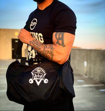 DF Boxing Duffle Bag Black w/ White Boxing DF Logo