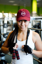 DF Ball Cap Maroon w/ DF White Logo