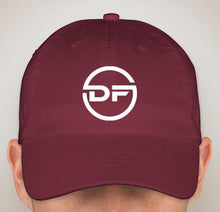 DF Ball Cap Maroon w/ DF White Logo