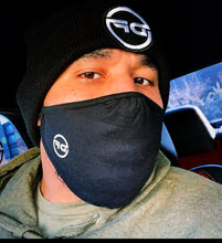 DF Mask Black w/ Pink Small DF Logo