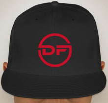 New Era DF Snapback Black w/ Red Logo